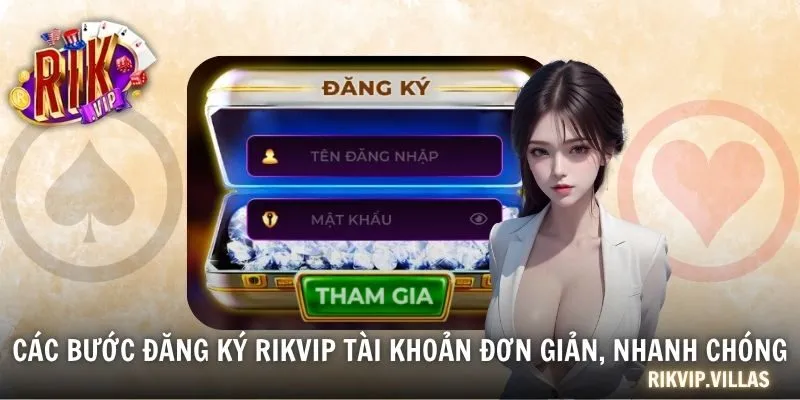 Đăng Ký RIKVIP - Hướng Dẫn Tạo Tài Khoản Nhanh Chóng Và An Toàn Các bước đăng ký RIKVIP tài khoản đơn giản, nhanh chóng